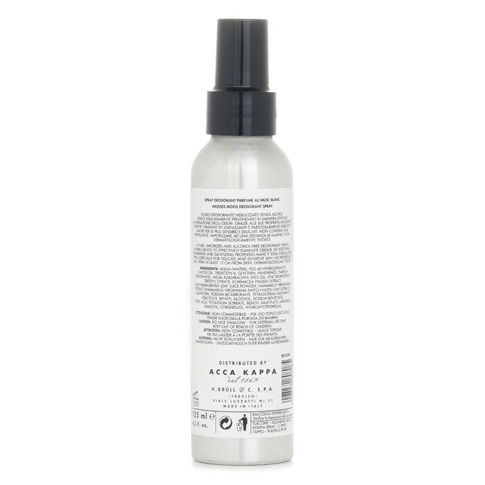 Acca Kappa White Moss Deodorant Spray (Aerosol) 125ml/4.2ozProduct Thumbnail