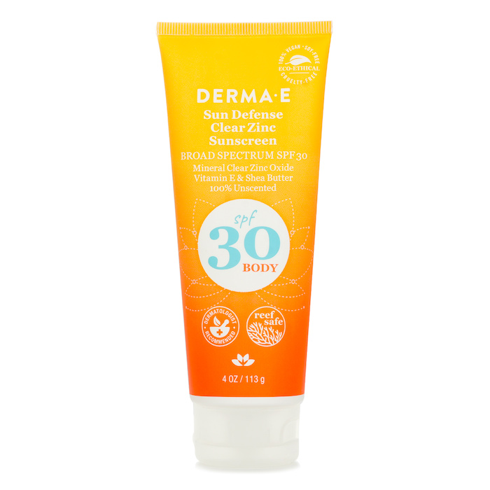 Derma E Sun Defense Clear Zinc Sunscreen SPF30 For Body 113gProduct Thumbnail