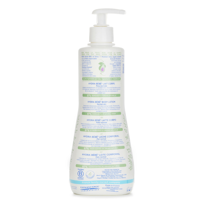 Mustela Hydra Bebe Body Lotion 500mlProduct Thumbnail