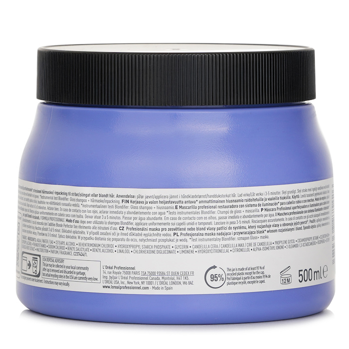 L'Oreal Professionnel Serie Expert Blondifier Hair Mask 500mlProduct Thumbnail