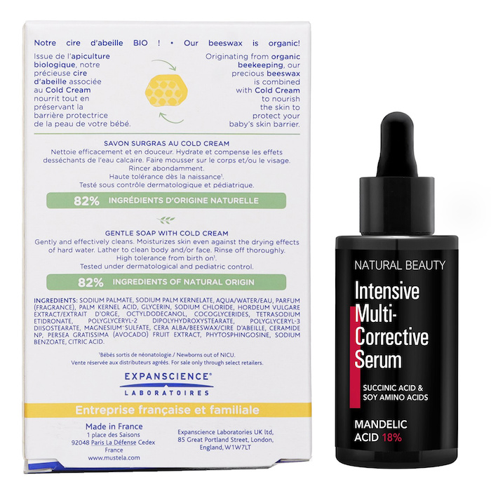 Mustela Mustela Gentle Soap With Cold Cream 100g X Natural Beauty Intensive Multi-Corrective Serum - Mandelic Acid 18% (Exp Date: 12/2025) 35ml 2pcsProduct Thumbnail