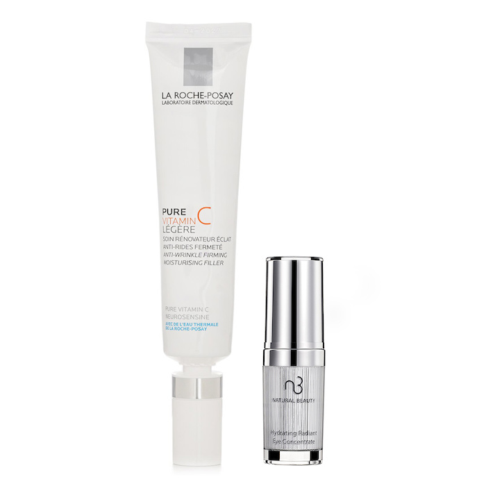 La Roche Posay La Roche Posay Pure Vitamin C Light Anti-Wrinkle Firming Moisturising Filler 30ml X Natural Beauty Hydrating Radiant Eye Concentrate (Exp Date: 02/2026) 15ml 2pcsProduct Thumbnail