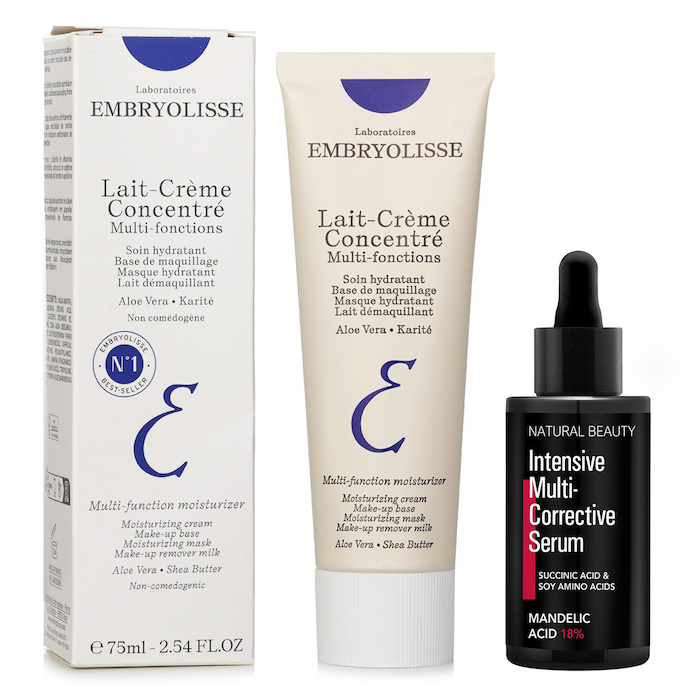Embryolisse Embryolisse Lait Creme Concentre (24-Hour Miracle Cream) 75ml X Natural Beauty Intensive Multi-Corrective Serum - Mandelic Acid 18% (Exp Date: 12/2025) 35ml 2pcsProduct Thumbnail