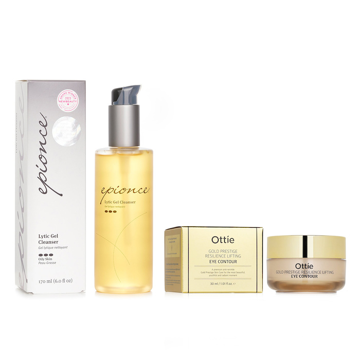 Epionce Epionce Lytic Gel Cleanser - For Combination to Oily/ Problem Skin 170ml X Ottie Gold Prestige Resilience Lifting Eye Contour 30ml 2pcsProduct Thumbnail