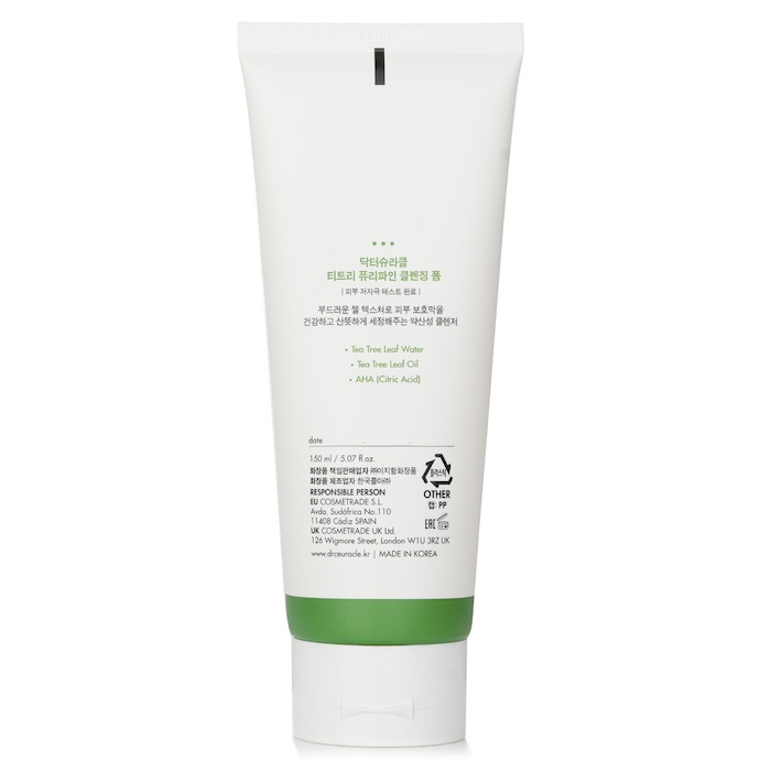 Dr.Ceuracle Tea Tree Purifine 30 Cleansing Foam 150g/5.07oz 150g/5.07ozProduct Thumbnail