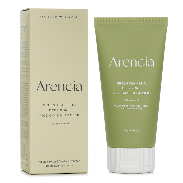 Arencia Green Tea + LHA Deep Pore Rice Cake Cleanser 150gProduct Thumbnail