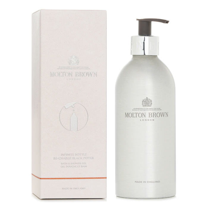 Molton Brown Гель для душа и ванны Infinite Bottle Re-Charge Black Pepper 400mlProduct Thumbnail
