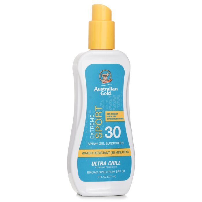 Australian Gold Extreme Sport Spray Gel with Ultra Chill SPF 30(Exp Date:31/12/2025) 237ml/8ozProduct Thumbnail