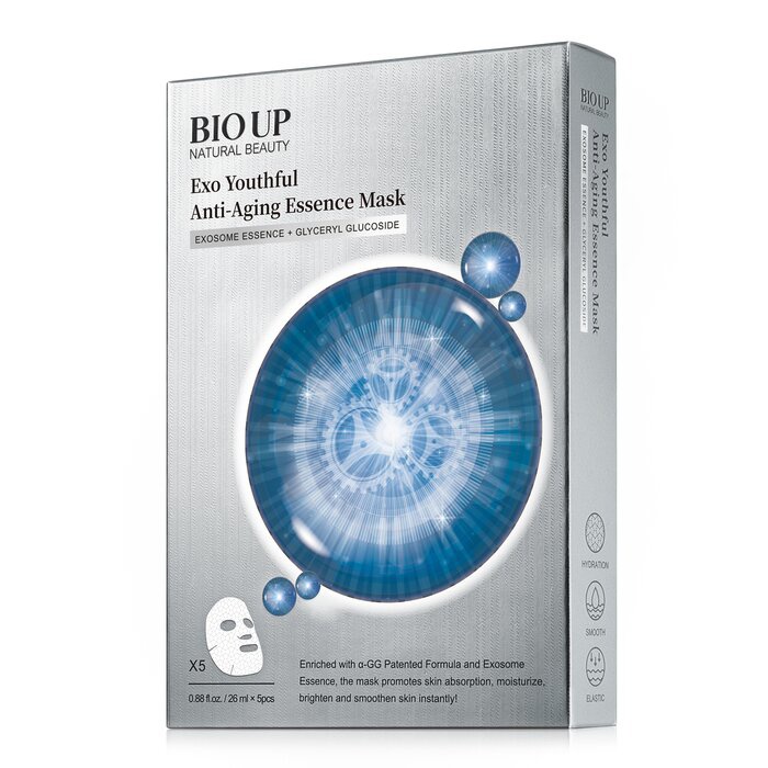 Natural Beauty Bio Up Exo Youthful Anti-Aging Essence Mask 26ml x 5pcsProduct Thumbnail