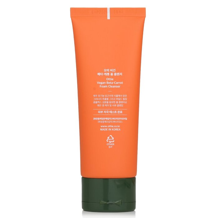 Ottie Vegan Beta-Carrot Foam Cleanser 100ml/3.38ozProduct Thumbnail