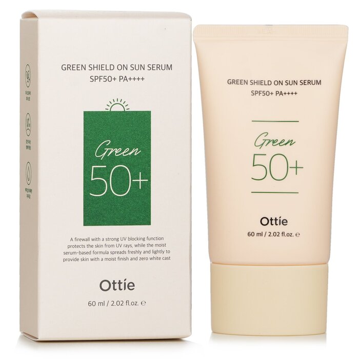 Ottie Green Shield On Sun Serum SPF50+ PA++++(Exp Date:29/1/2026) 60ml/2.02ozProduct Thumbnail