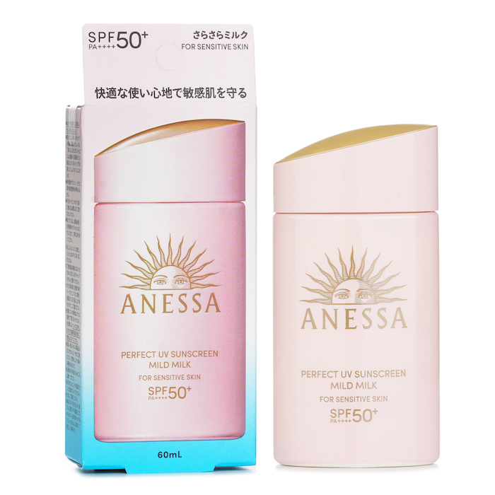 Anessa Perfect UV Sunscreen Mild Milk For Sensitive Skin SPF 50+ PA++++ 60mlProduct Thumbnail