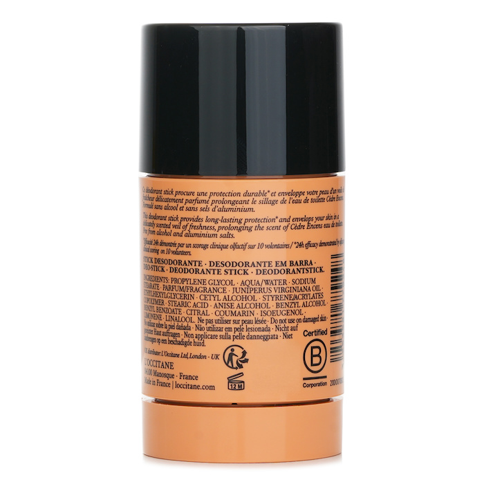L'Occitane Cedre Encens Stick Deodorant 70gProduct Thumbnail