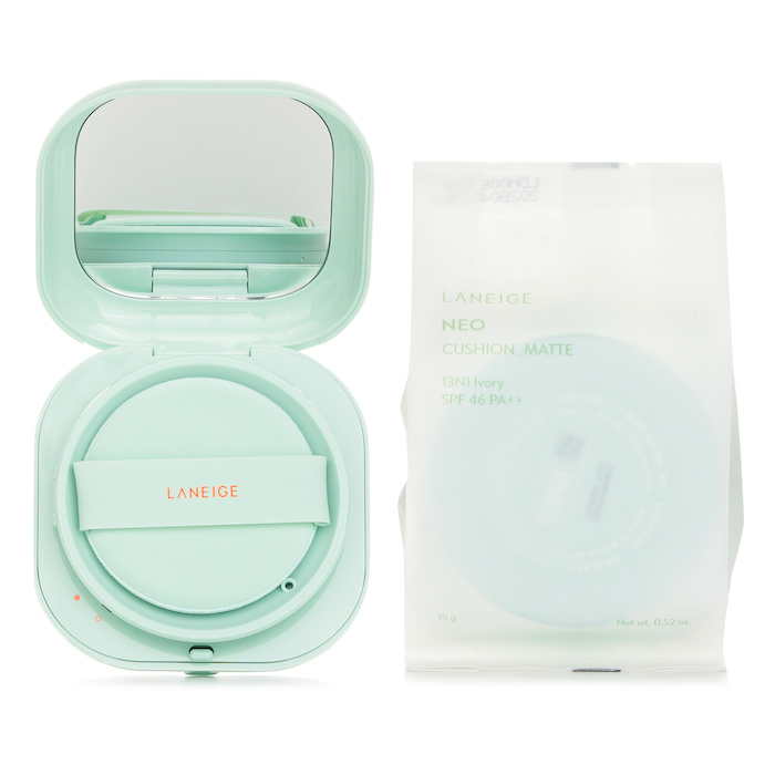 Laneige NEO Cushion Matte SPF46 PA++ # 13N1 Ivory (15g + 15g Refill) 30gProduct Thumbnail
