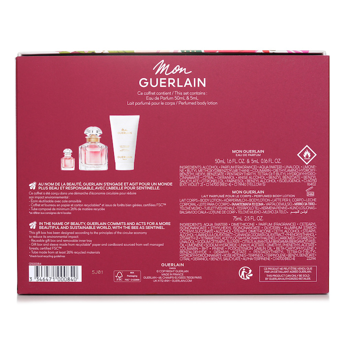 Guerlain Mon Guerlain Eau de Parfum Gift Set EDP 50ml+5ml+Body Lotion 75ml 3pcsProduct Thumbnail