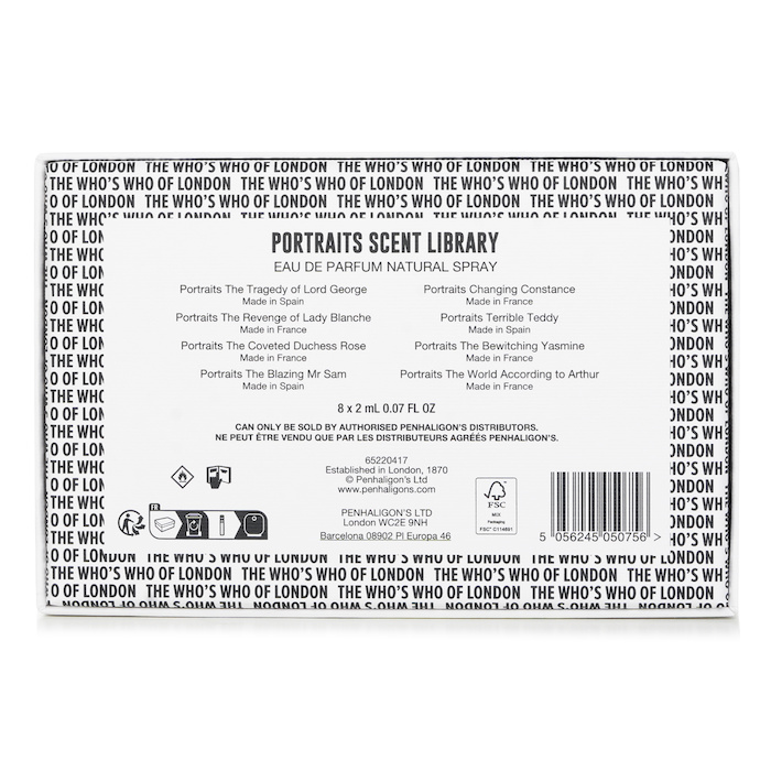 Penhaligon's Portraits Scent Library 8x2ml/0.07ozProduct Thumbnail
