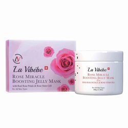 La Vibebe La Vibébe - Rose Miracle Boosting Jelly Mask (Hydrating, Soothing, Whitening, Sensitive Skin, Pore Minimizing) (Rose Mask) (e100g) LV368