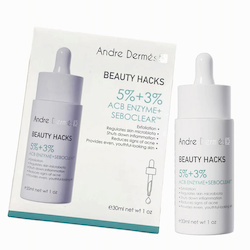 Andre Dermes Beauty Hacks 5 Percent ACB Enzyme Plus 3 Percent Seboclear Serum (AD019) 30ml