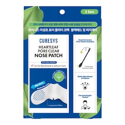 CURESYS HEARTLEAF PORE CLEAR NOSE PATCH 3PCS 3 Sheets