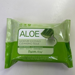 Farm Stay Aloe Moisture Soothing Cleansing Tissue 30 sheets