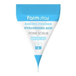 Farm Stay Baking Powder Hyaluronic Acid Pore Scrub 7gX25pcs