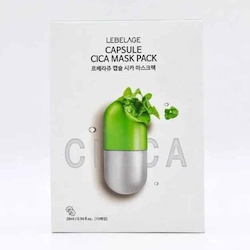 Lebelage Capsule Cica Mask Pack 10 pcs