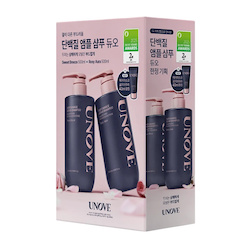 UNOVE Deep Damage Repair Shampoo Gift Set (Rosy Aura 500g+ Sweet Breeze 500g)+Treatment 40ml