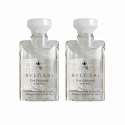 Bvlgari Bvlgari White Tea Perfume Shampoo and Bath Essence Travel Pack 40ml with 2 pices Fixed Size