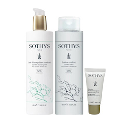Sothys Comfort Cleansing Milk and Lotion 400ml Set (Free 15ml Mask) 2x400ML