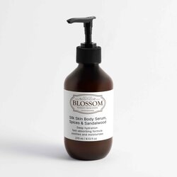 Blossom Blossom Silk Skin Body Serum, Spices & Sandalwood, Designed from the UK Fixed Size