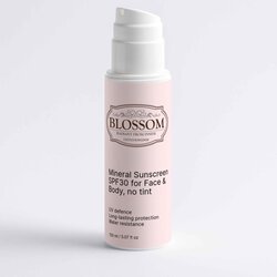 Blossom Blossom Mineral Sunscreen SPF30 for Face & Body, no tint, Designed from the UK Fixed Size