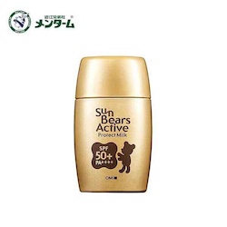 OMI Brothers 近江兄弟 Bear Sunscreen Lotion 30g New Gold (Parallel Import) 4987036531707 - # Gold