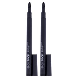Charcoal by LashFood for Women - 0.03 oz Eyebrow Pencil - Pack of 2