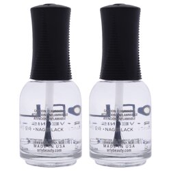 20065 Sealon Topcoat by Orly for Women - 0.6oz Nail Polish - Pack of 2