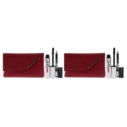 Pack of 2 by Pupa Milano for Women - 3 Pc 0.40oz Vamp! Extreme Mascara - 010 Black, 0.0
