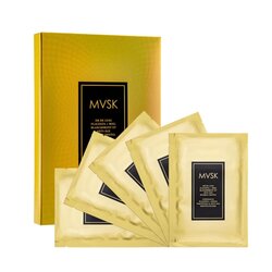 MVSK Luxury Gold Bright & Anti-Age Crystal Mask (Placenta&Honey) 43g x 5pcs