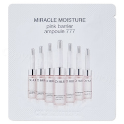O Hui 歐蕙 Miracle Moisture Pink Barrier Ampoule 777 Set (1ml per piece version)