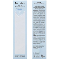 Torriden Dive In Moisturising Sun Cream