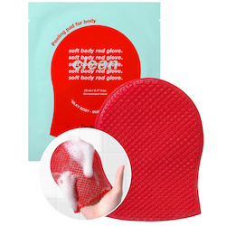 Laundryou SOFT RED BODY GLOVE CLEAN