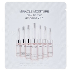 O Hui 歐蕙 Miracle Moisture Pink Barrier Ampoule 777 Set (1ml per piece version)