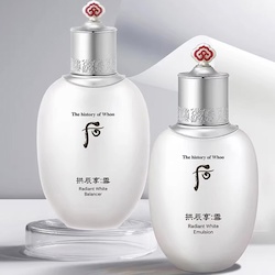Whoo (The History Of Whoo) 後 (皇后的秘訣) Radiant White Balancer & Emulsion Pair