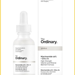 The Ordinary NIACINAMIDE 10 ZINC 1 VITAMIN AND MINERAL BLEMISH FORMULA