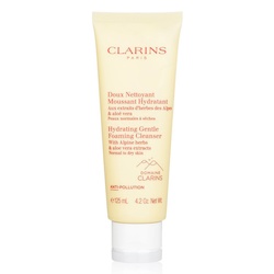 Clarins 克蘭詩 (嬌韻詩) Clarins Hydrating Gentle Foaming Cleanser with Alpine Herbs & Aloe Vera Extracts Normal to Dry Skin