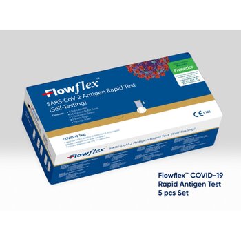 (5pcs Bundle Set) Brought to you by Prenetics Circle FlowflexTM COVID-19 Rapid Antigen Test  