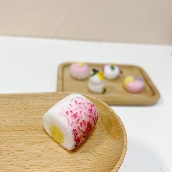 Begleitan Hand-knead Japanese Wagashi-styled Scented Candle Workshop Picture Color