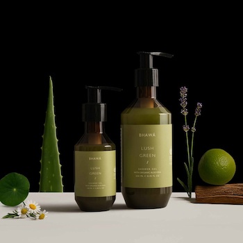 バーワ BHAWA Thailand Spa Organic Green Lush Body Shower Gel 250ML