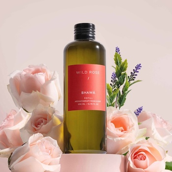 바와 BHAWA Thailand SPA Aroma Diffuser Refill Wild Rose 200ML