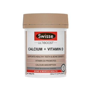 Swisse Ultiboost Calcium + Vitamin D 150 Tablets  