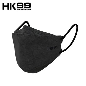 HK99 - [Made in Hong Kong] 3D MASK (30 pieces/Box) Black  
