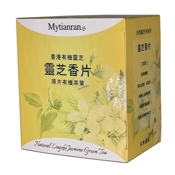 Mytianran Natural lingzhi Jasimine green tea Best before date 2024.04.10 10 packs